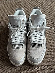 Nike Air Jordan 4 Retro Frozen Moments сірі - розмір 41 - фото 2