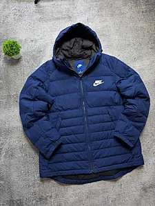 Nike Down Puffer Jacket синя - розмір L - фото 1