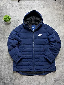 Nike Down Puffer Jacket синя - розмір L - фото 2