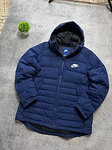 Nike Down Puffer Jacket синя - розмір L - фото 3