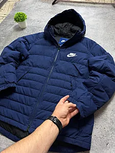 Nike Down Puffer Jacket синя - розмір L - фото 5