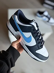 Nike Dunk Low сині та білі - розмір 45 - фото 3