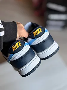 Nike Dunk Low сині та білі - розмір 45 - фото 5