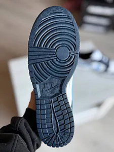 Nike Dunk Low сині та білі - розмір 45 - фото 7