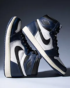 Nike Air Jordan 1 Retro High OG GS Midnight Navy - розмір 40 - фото 1