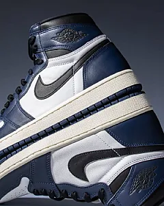 Nike Air Jordan 1 Retro High OG GS Midnight Navy - розмір 40 - фото 2