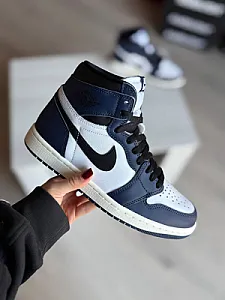 Nike Air Jordan 1 Retro High OG GS Midnight Navy - розмір 40 - фото 3