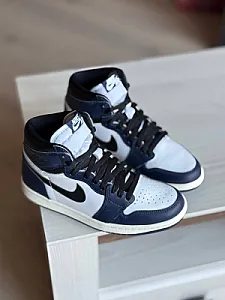 Nike Air Jordan 1 Retro High OG GS Midnight Navy - розмір 40 - фото 4