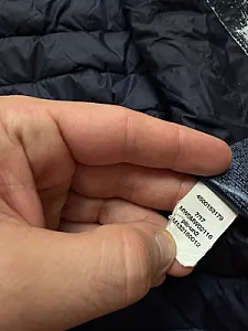 Tommy Hilfiger Down Puffer Jacket синьо-сірий - розмір M - фото 8