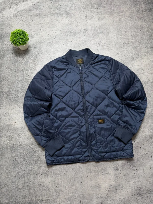 Carhartt WIP Carhartt Newton Liner Bomber темно-синій - розмір S