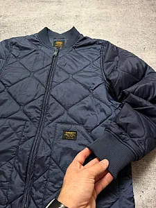 Carhartt WIP Carhartt Newton Liner Bomber темно-синій - розмір S - фото 6