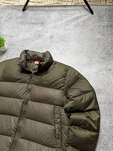 Nike пуховик оливковий - розмір XL - фото 4