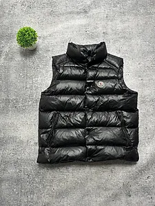 Moncler Down Puffer Vest чорна - розмір S - фото 2