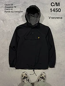 Lyle & Scott куртка-анорак чорна - розмір S - фото 1