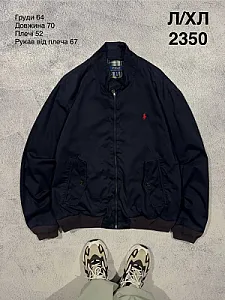 Polo Ralph Lauren бомбер темно-синій - розмір L - фото 1