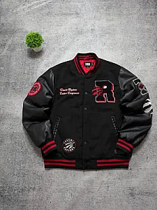NBA Toronto Raptors Quilt Bomber чорний - розмір M - фото 2