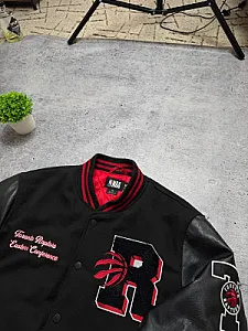 NBA Toronto Raptors Quilt Bomber чорний - розмір M - фото 6