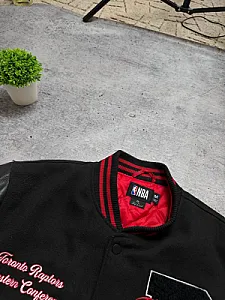 NBA Toronto Raptors Quilt Bomber чорний - розмір M - фото 9