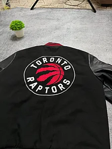 NBA Toronto Raptors Quilt Bomber чорний - розмір M - фото 10