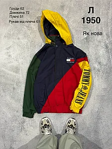 Tommy Hilfiger Tommy Jeans куртка з капюшоном різнокольорова - розмір L - фото 1