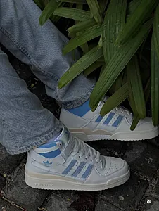 Adidas Originals Forum 84 High UNC білі - розмір 41 - фото 4