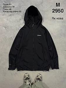 Berghaus куртка чорна - black, розмір M - фото 1