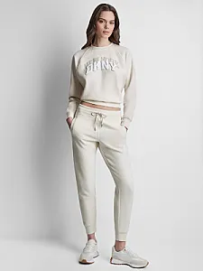 DKNY спортивний костюм молочний - розмір XS - фото 1