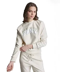 DKNY спортивний костюм молочний - розмір XS - фото 2
