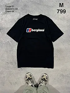 Berghaus футболка чорна - black, розмір M - фото 1