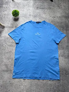 Polo Ralph Lauren футболка синя - blue, розмір L - фото 2