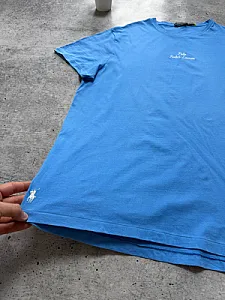 Polo Ralph Lauren футболка синя - blue, розмір L - фото 3