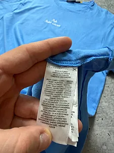 Polo Ralph Lauren футболка синя - blue, розмір L - фото 6