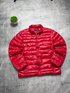Polo Ralph Lauren Down Puffer Packable Jacket червона - red, розмір L - фото 1