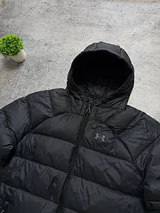 Under Armour пуховик чорний - black, розмір M - фото 3