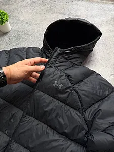 Under Armour пуховик чорний - black, розмір M - фото 4