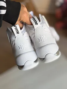 Nike Air Bakin SP x Supreme White білі - white, розмір 40 - фото 5