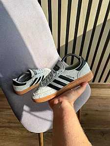 Adidas Handball Spezial світло-сірі - grey, розмір 38 - фото 1
