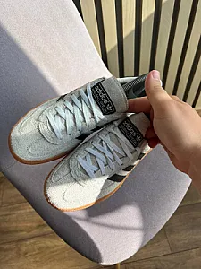 Adidas Handball Spezial світло-сірі - grey, розмір 38 - фото 4