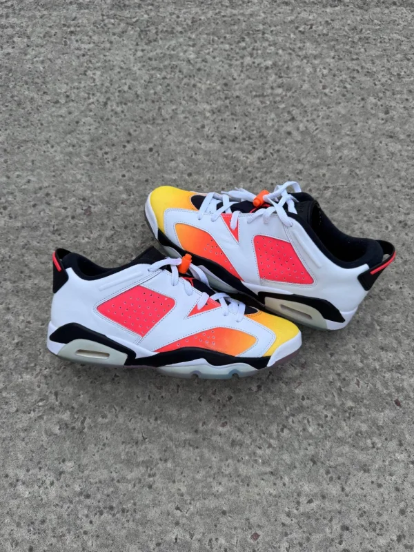 Nike Air Jordan 6 Low DongDan різнокольорові - white, розмір 46