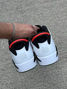 Nike Air Jordan 6 Low DongDan різнокольорові - white, розмір 46 - фото 4