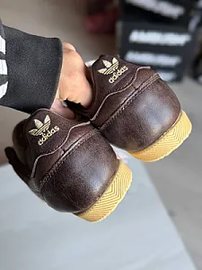 Adidas Japan коричневі - brown, розмір 42 - фото 5