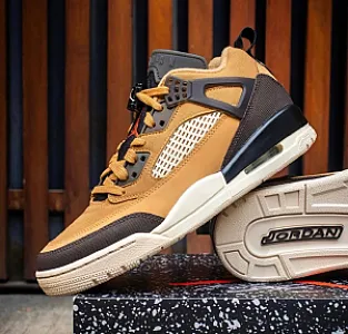 Nike Air Jordan Spizike Low коричневі - brown, розмір 37 - фото 4