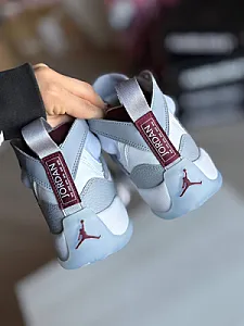 Nike Air Jordan Jumpman Two Trey бордово-білі - white, розмір 38 - фото 5