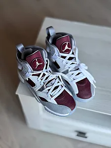 Nike Air Jordan Jumpman Two Trey бордово-білі - white, розмір 38 - фото 6