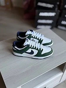 Nike Dunk Low White/Green - multicolor, розмір 45 - фото 6