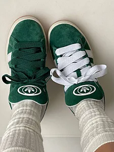 Adidas Campus 00s Green/White - green, розмір 39 - фото 2