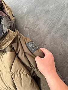 BLACKYAK пуховик бежево-коричневий - beige, розмір XL - фото 4
