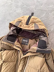 BLACKYAK пуховик бежево-коричневий - beige, розмір XL - фото 9