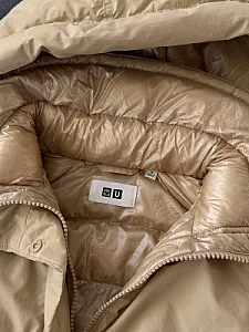Uniqlo U Down Parka бежева - beige, розмір M - фото 5