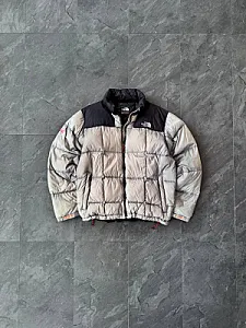 The North Face Lhotse Puffer 800 сіро-чорний - grey, розмір XL - фото 1